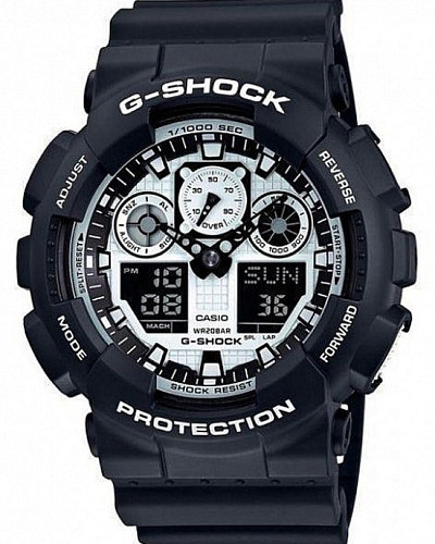 Casio G-Shock GA-100BW-1A